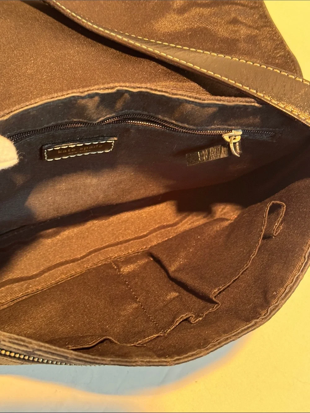 kate spade Black Patterned Shoulder Bag